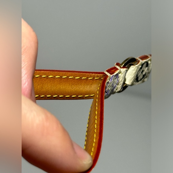 Louis Vuitton Dragonne Telephone Monogram Murakami Multicolor CT0076 White Charm - Picture 4 of 4